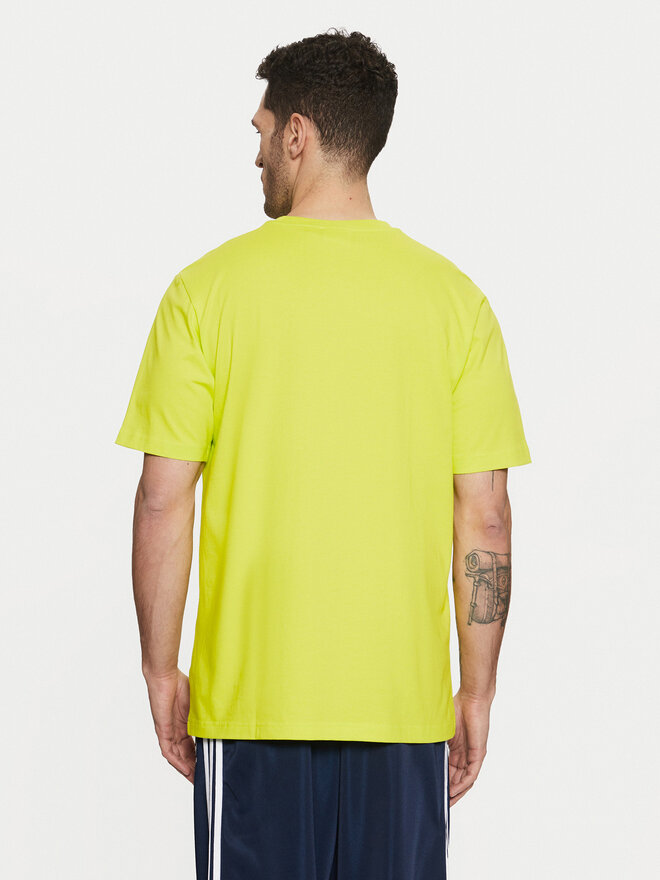 adidas adidas Marškinėliai Trefoil Series JD0675 Žalia Regular Fit