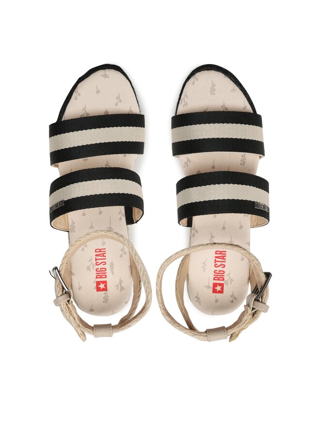 Big Star Shoes Espadryle Big Star Shoes LL274884 Czarny