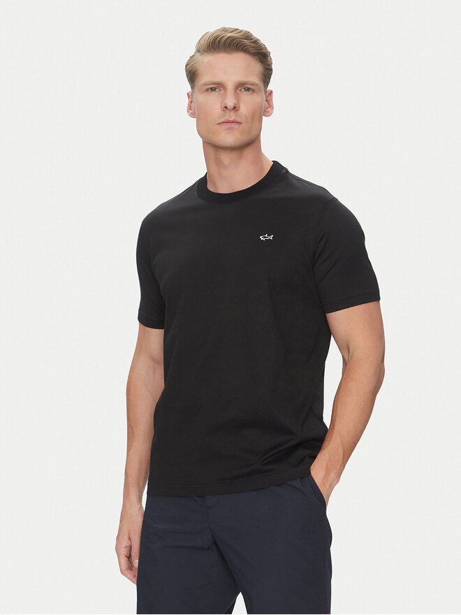 Paul&Shark Paul&Shark T-Shirt C0P1092 Μαύρο Regular Fit