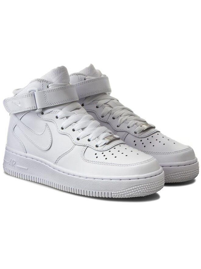 Nike Air Force 1 Mid SP ホワイト 27cm Buty damskie Nike Wmns Air Force 1 Mid ´07 Le White/White | Footshop