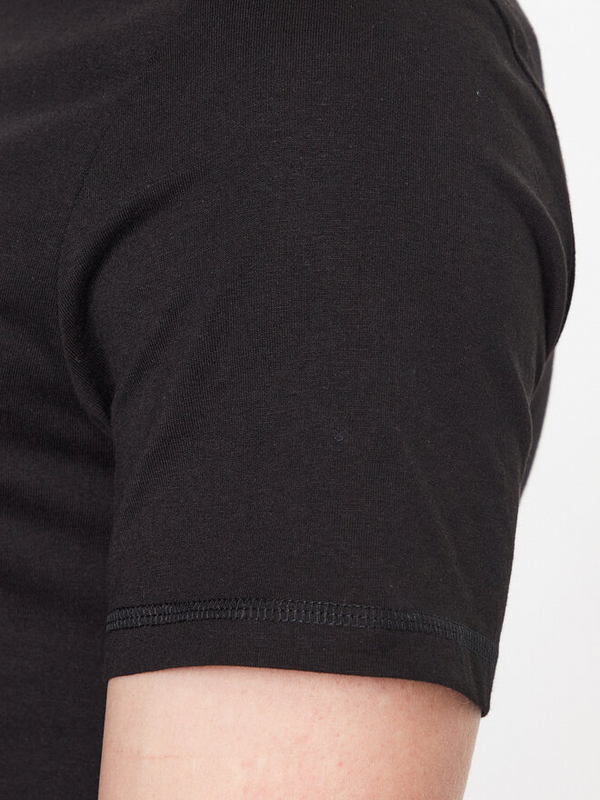 Guess Guess Marškinėliai Aidy M2YI72 I3Z14 Juoda Slim Fit