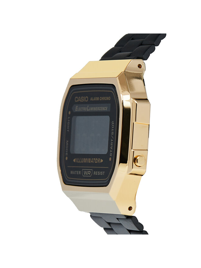 Casio Zegarek Casio Vintage A168WEGB-1BEF Czarny