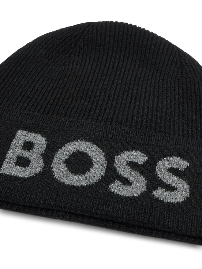 BOSS Шапкa Boss Ellio 50524348 Чорний