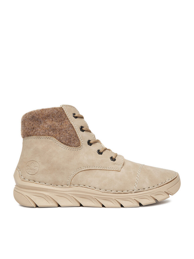 Rieker Botines planos Rieker CEO-55000-60 Beis