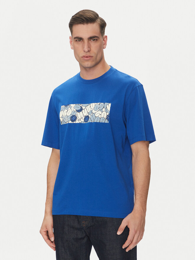 HUGO HUGO Camiseta Nurix 50545128 Azul Regular Fit