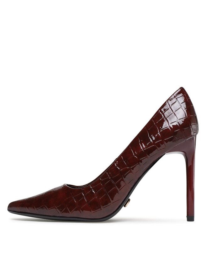 QUAZI Augstpapēžu kurpes QUAZI LS5611-02D Bordo