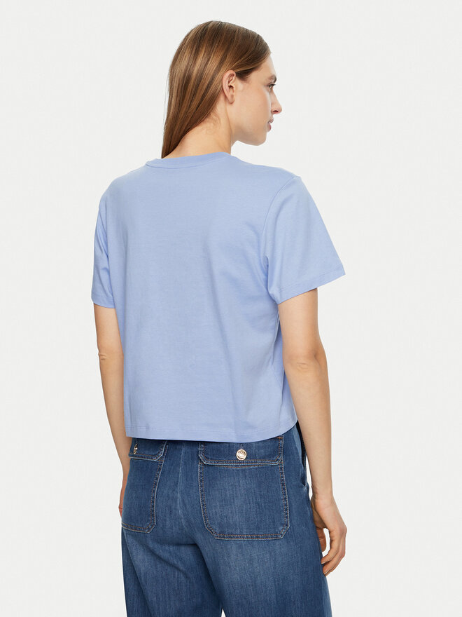 Guess Jeans Guess Jeans Marškinėliai W5RI43 K8HM0 Mėlyna Regular Fit