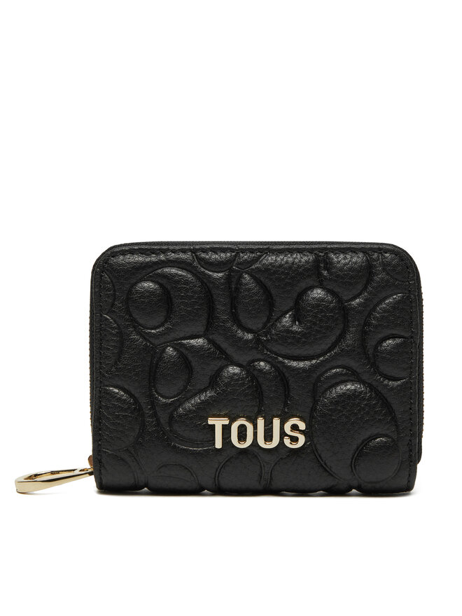 TOUS Малък дамски портфейл TOUS Greta 2002025051 Черен