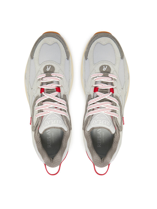 REPLAY Sneakersy REPLAY GMSD5 .000.C0001T Sivá