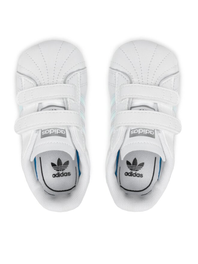 adidas Sneakersy adidas Superstar Crib BD8000 Biela