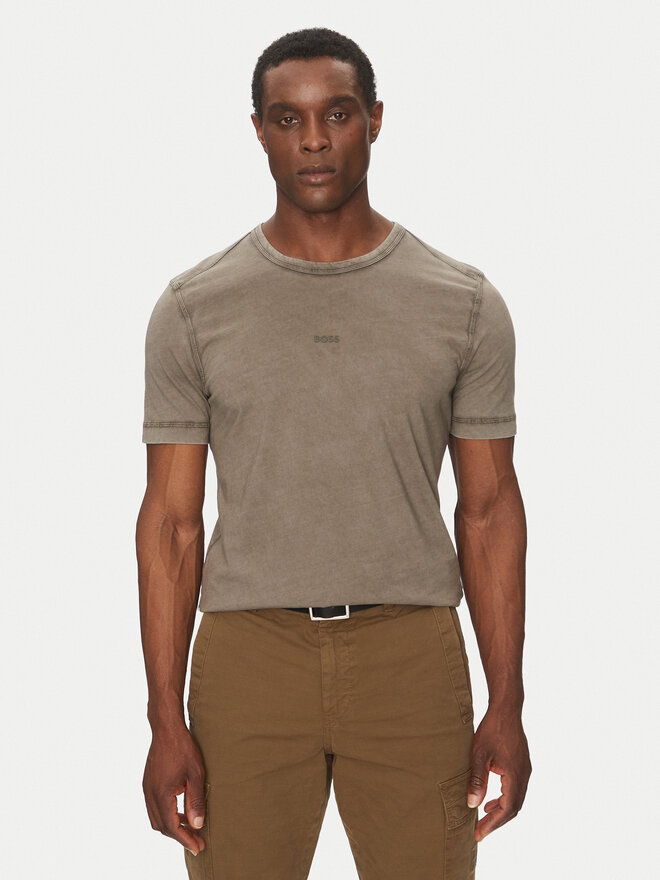BOSS BOSS Футболка Tokks 50502173 Бежевий Regular Fit