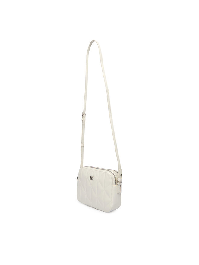 Calvin Klein Handtasche Calvin Klein Quilted Camera Bag LV04F3328G Weiß
