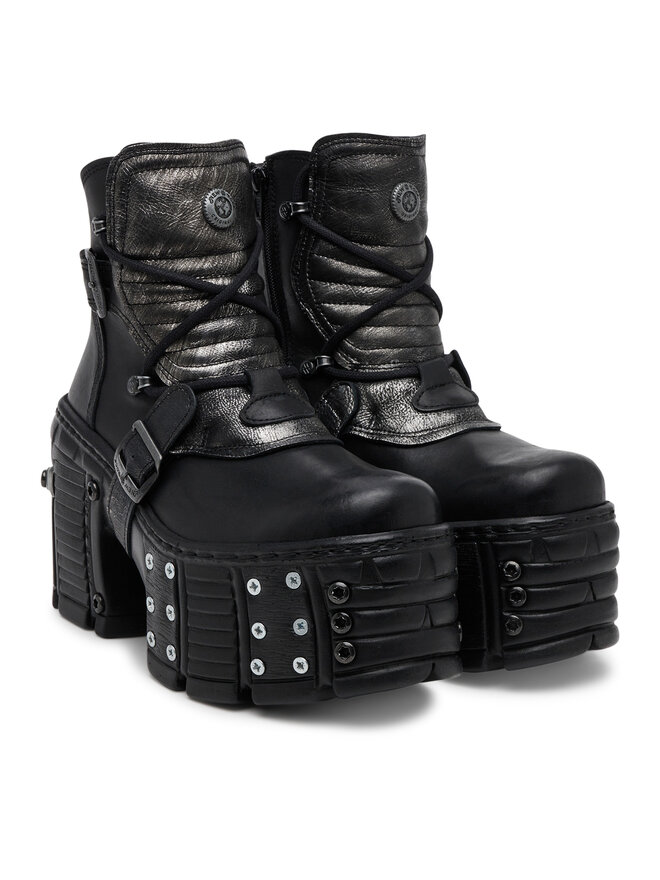 NEW ROCK Botki NEW ROCK M-TM004-C3 Czarny