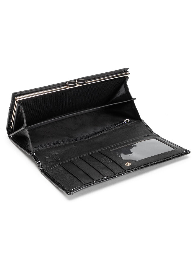 Semi Line Große Damen Geldbörse Semi Line P8228-0 Schwarz