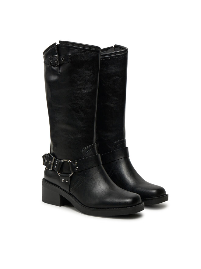 Tamaris Μπότες Tamaris 1-25399-43 Μαύρο