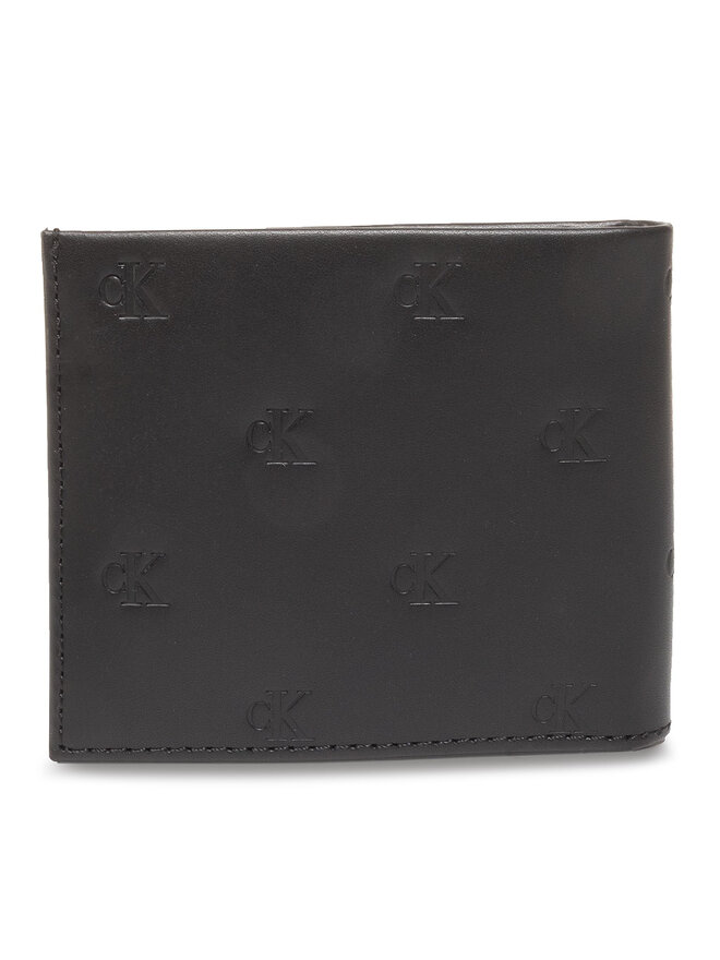 Calvin Klein Jeans Duży Portfel Męski Calvin Klein Jeans Billfold K50K506194 Czarny