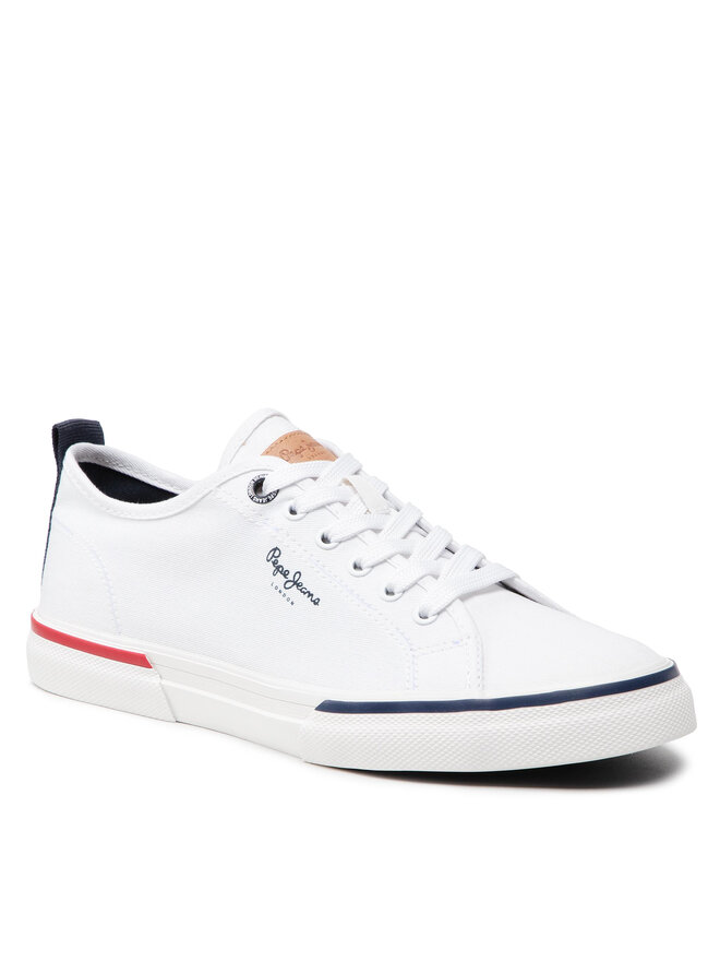 Pepe Jeans Tenisky Pepe Jeans Kenton Smart 22 PMS30811 Bílá