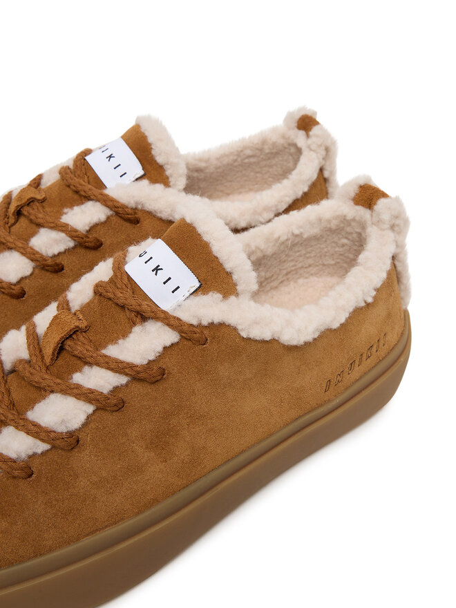Inuikii Snīkeri Inuikii Shearling Low 1001.001.0242 Brūns