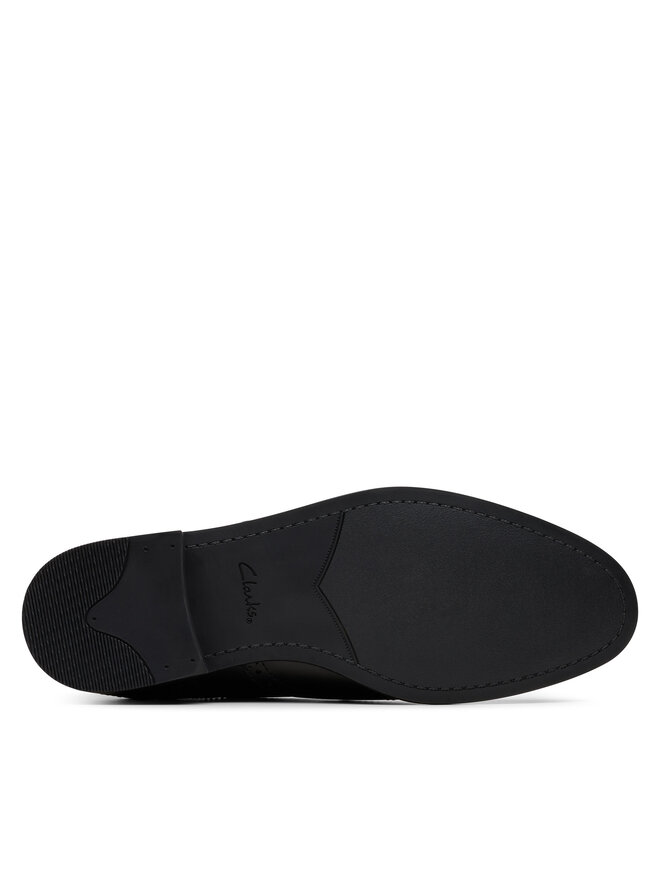 Clarks Pantofi Clarks Brandon Limit 26178490 Negru