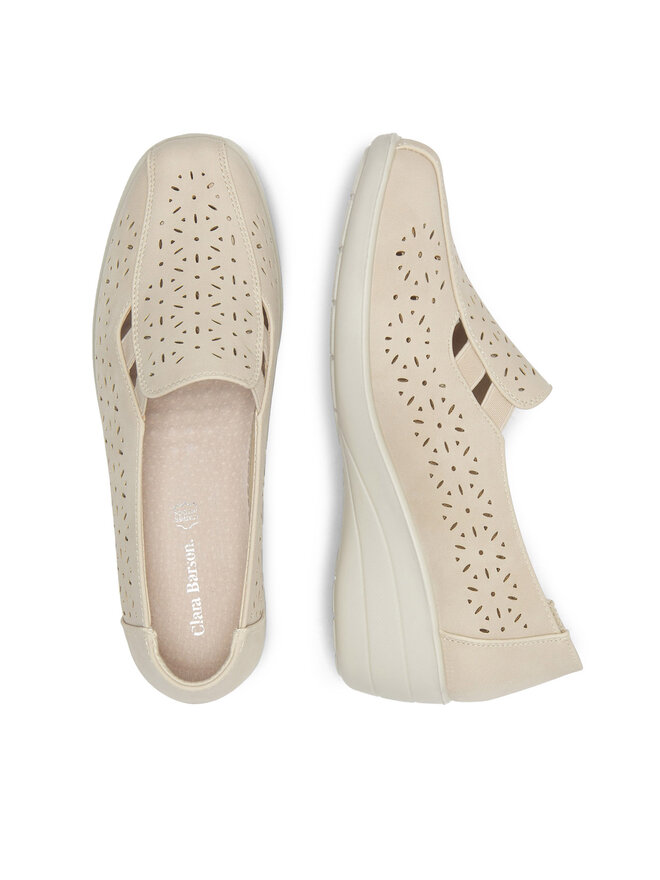Clara Barson Zapatos hasta el tobillo Clara Barson WSS21169-01 Beis