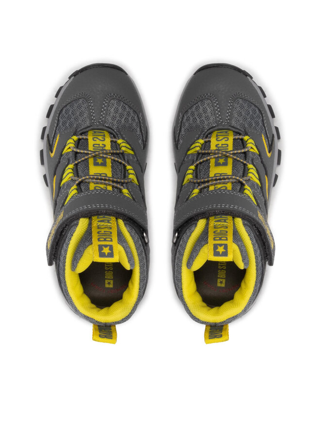 Big Star Shoes Gležnjarji Big Star Shoes KK374152 Siva