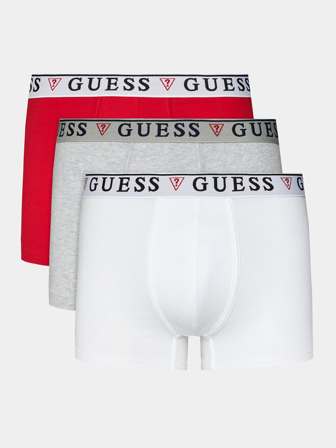 Guess Guess Pack de 3 bóxers U97G01 KCD31 Rojo