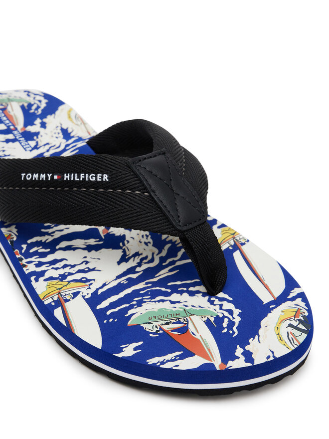 Tommy Hilfiger Zehentrenner Tommy Hilfiger FM0FM05509 Schwarz