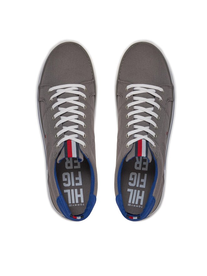 Tommy Hilfiger Sneakers aus Stoff Tommy Hilfiger Harlow 1D FM0FM00596 Grau