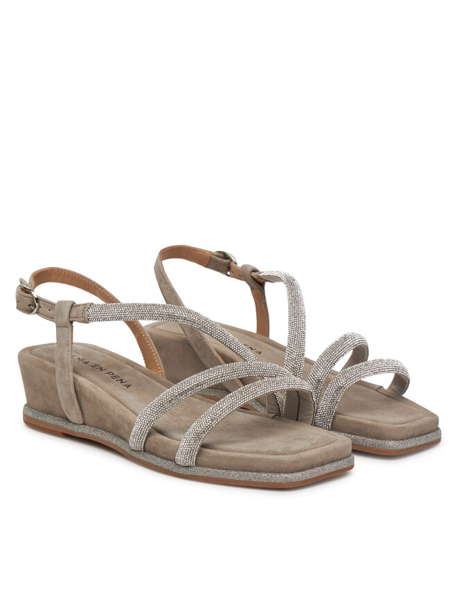Alma En Pena Sandalen Alma En Pena V251751 Braun