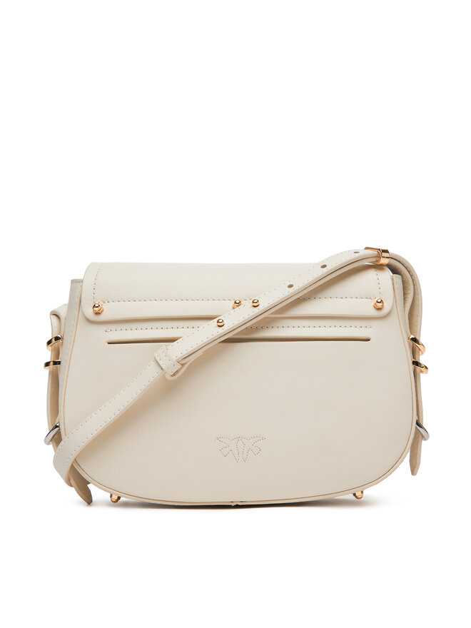 PINKO Τσάντα PINKO Saddle Mini PE PLTT 103831 A270 Λευκό