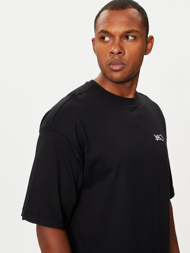 K1X K1X Camiseta Logo 60690059 Negro Relaxed Fit