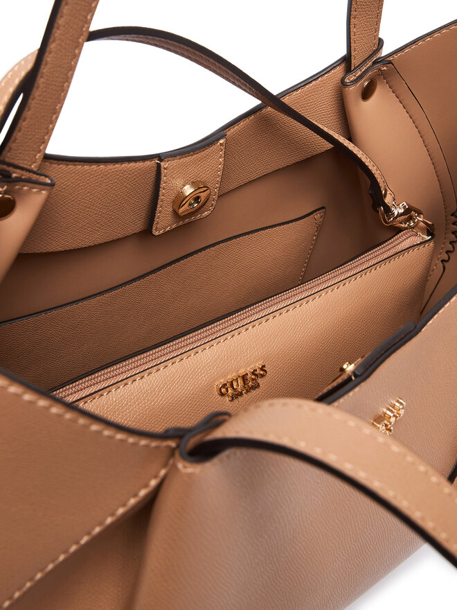 Guess Handtasche Guess Amorette HWBG78 98240 Dunkelbeige
