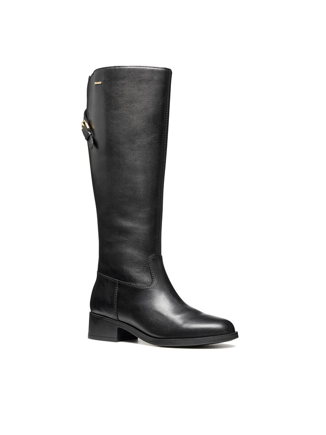 Geox Офицерки Geox D Camexia Np Abx D566WB 00043 C9999 Черен