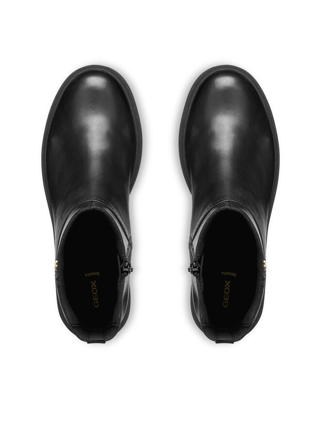 Geox Polokozačky Geox D Miereille D563VA 00043 C9999 Černá