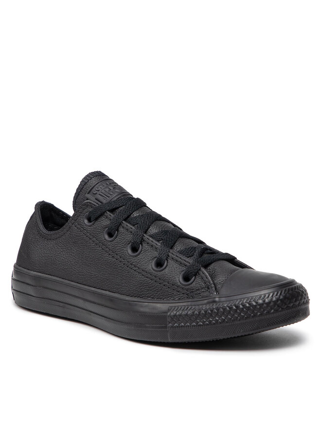Converse Sneakers aus Stoff Converse Chuck Taylor All Star Mono Leather 135253C Schwarz
