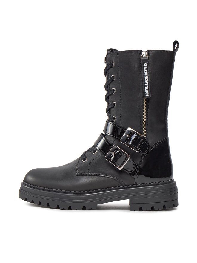 Karl Lagerfeld Kids Μποτάκια Karl Lagerfeld Kids Z19112 M Μαύρο