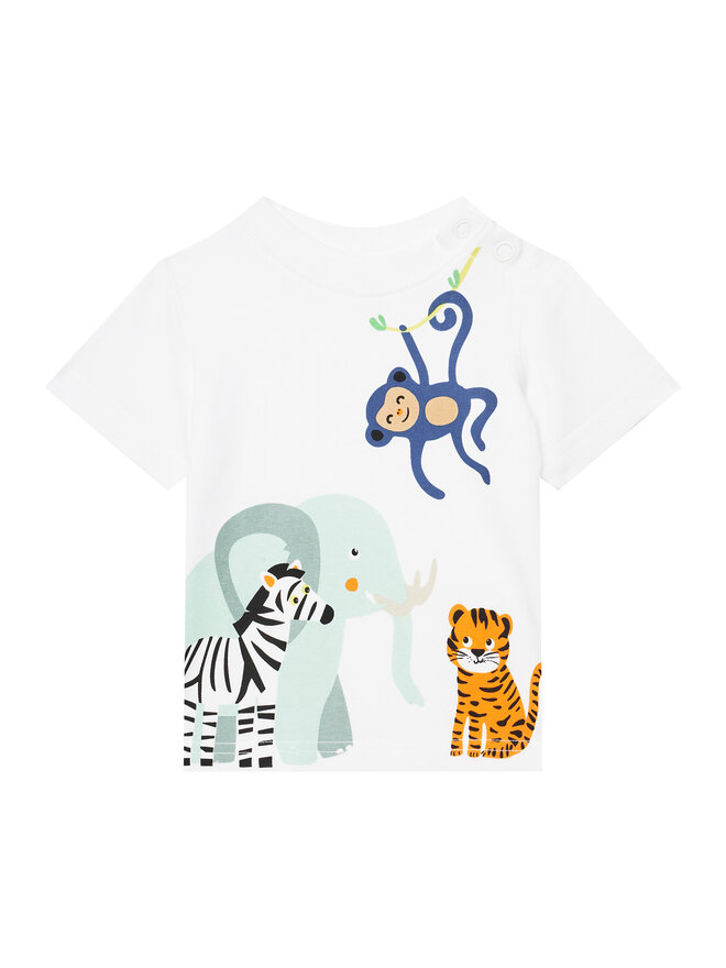 Coccodrillo Coccodrillo T-Shirt WC5143201TBN Λευκό Regular Fit