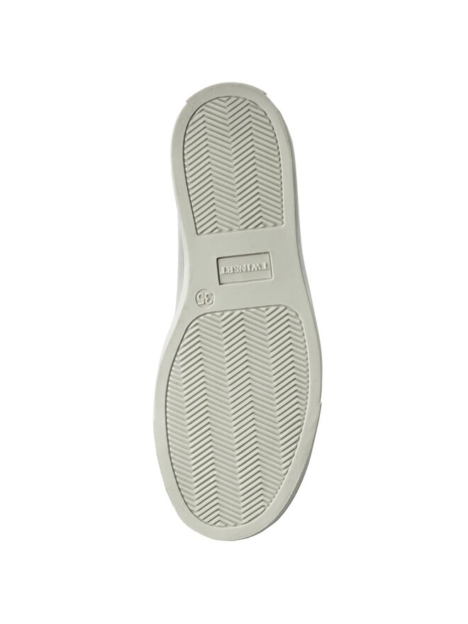 TWINSET Sneakersy TWINSET Sneaker CS8TFU Biały