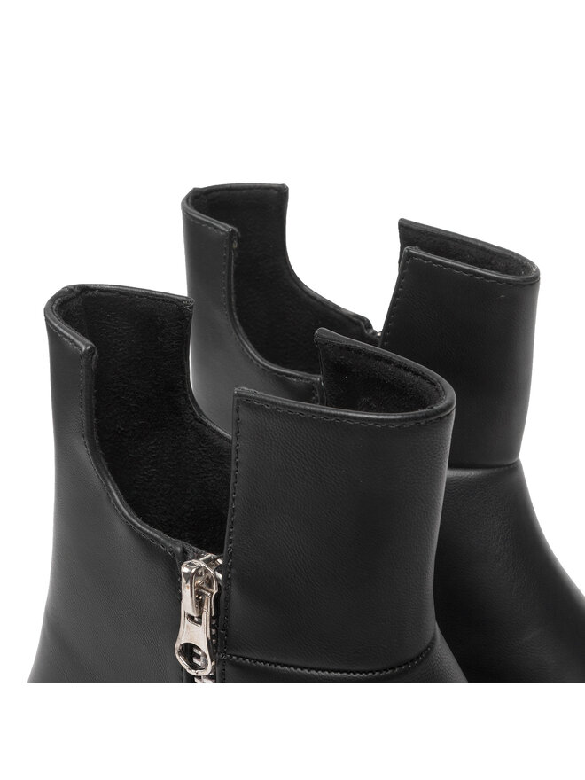 DeeZee Bokacsizma DeeZee ZAL90183-2 Fekete