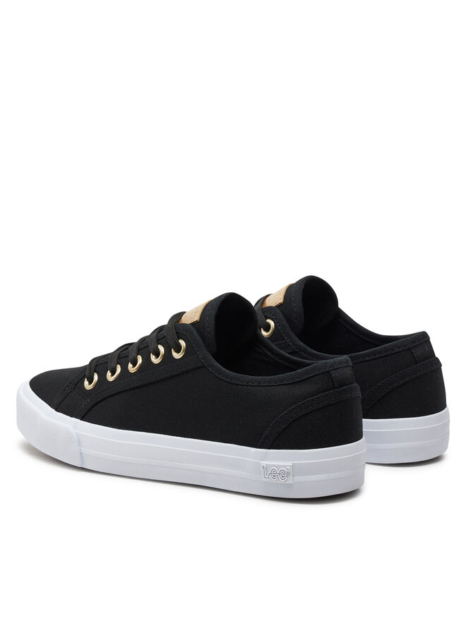 Lee Πάνινα παπούτσια Lee Ava C Women Low 50241019.25Y Μαύρο