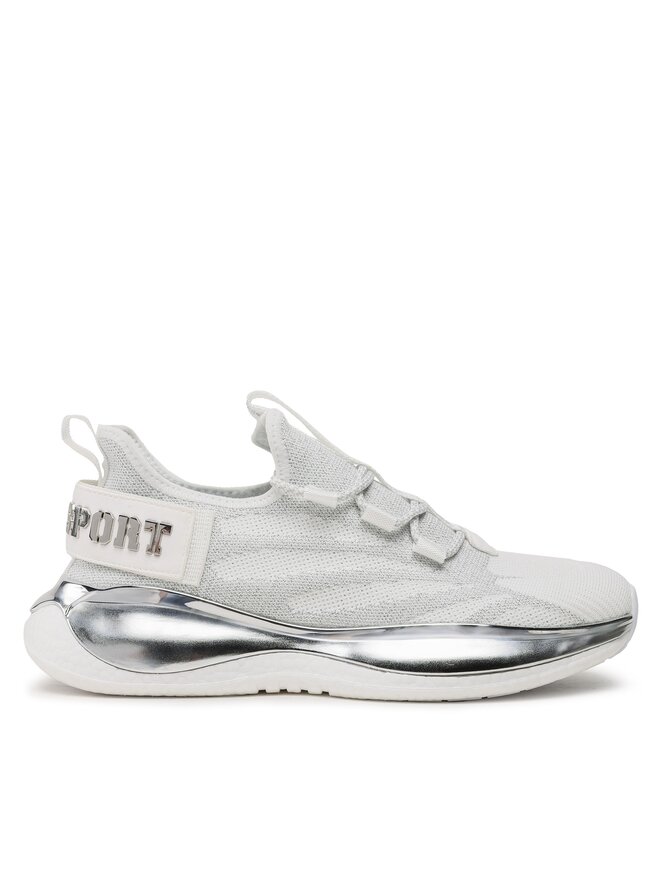 Plein Sport Tenisice Plein Sport The Iron Tiger Gem.X.02013 SACS USC0429 STE003N Bijela