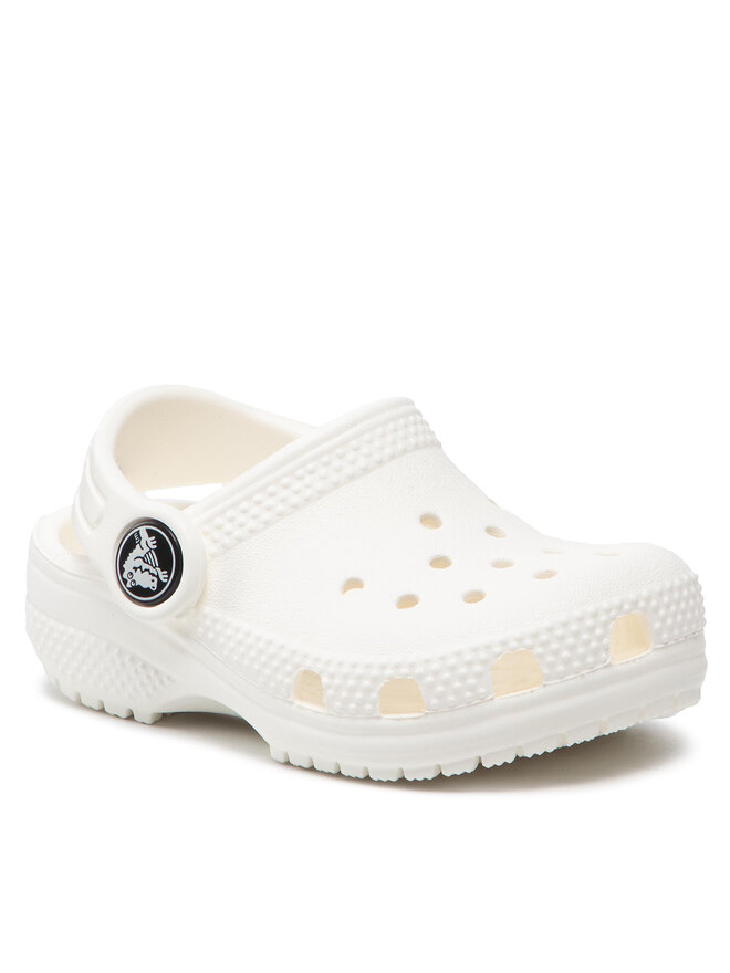 Crocs Klapki Crocs Classic Kid Clog T 206990 Biały