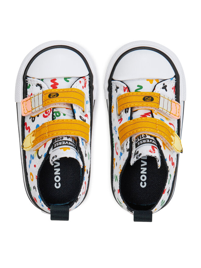 Converse Plátěnky Converse Chuck Taylor All Star Easy-On Doodles A07219C Bílá