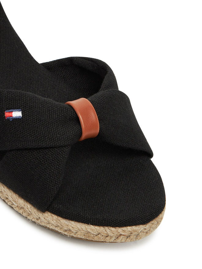 Tommy Hilfiger Espadrilky Tommy Hilfiger T3A7-33801-0048 S Černá