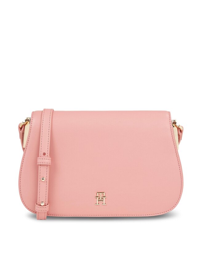 Tommy Hilfiger Kabelka Tommy Hilfiger Th Spring Chic Flap Crossover AW0AW15974 Růžová