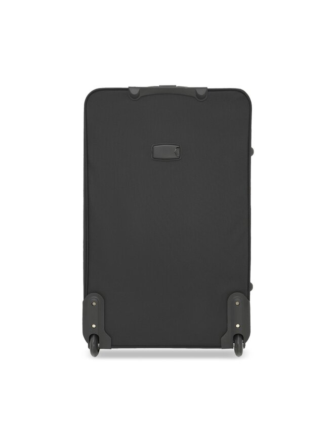 Semi Line Μεγάλη Βαλίτσα Semi Line T5656-3 Μαύρο