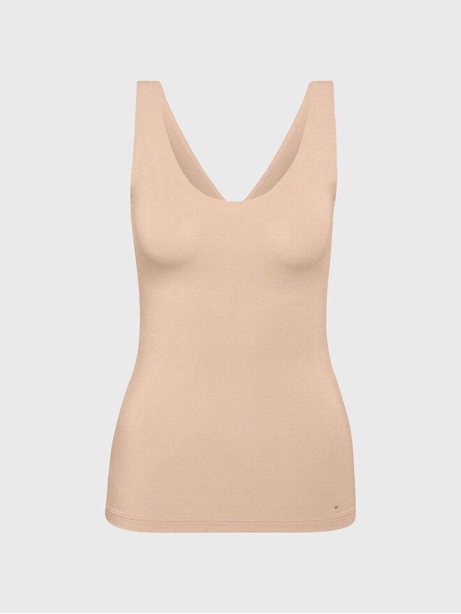Triumph Triumph Marškinėliai Smart Natural 10213349 Smėlio Slim Fit