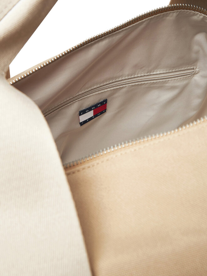 Tommy Jeans Táska Tommy Jeans Retro Cool Duffle AM0AM13325 Bézs