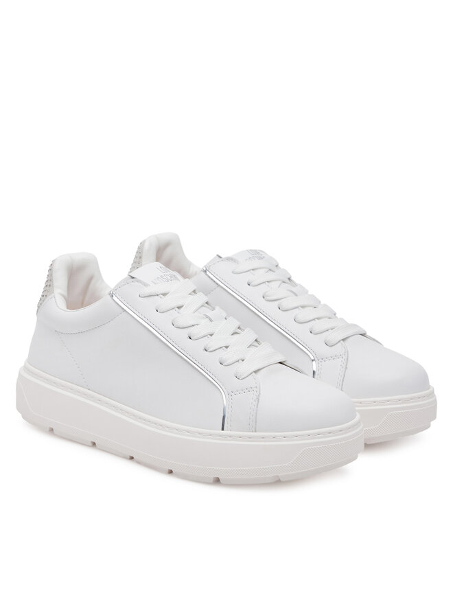 LOVE MOSCHINO Sneakersy LOVE MOSCHINO JA15184G1MIAC10A Biały