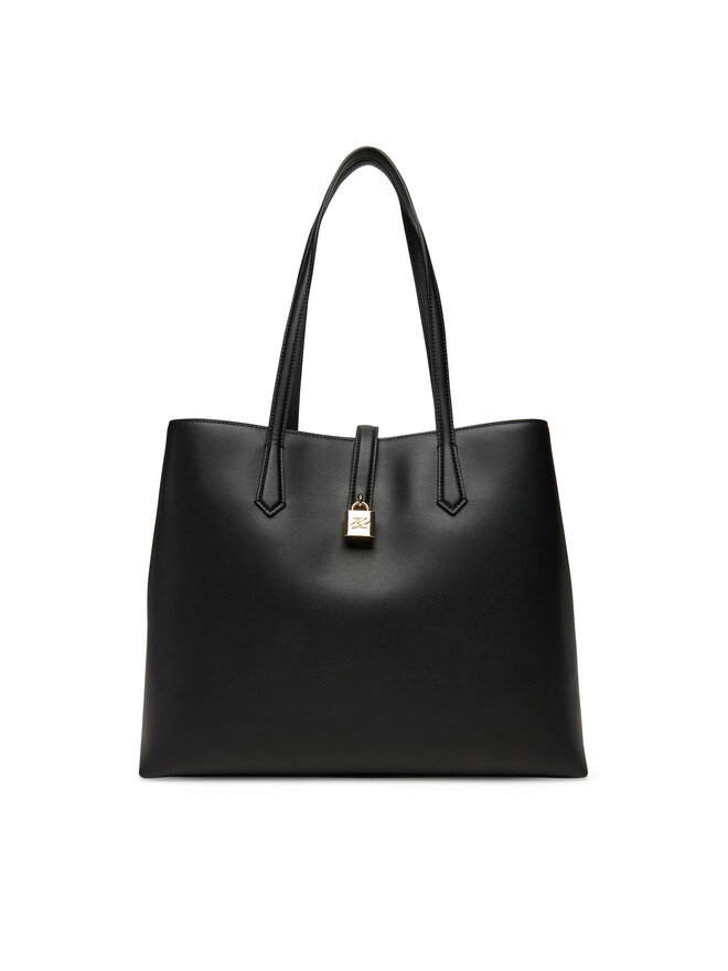 KARL LAGERFELD Ročna torba KARL LAGERFELD A3W30150 Črna